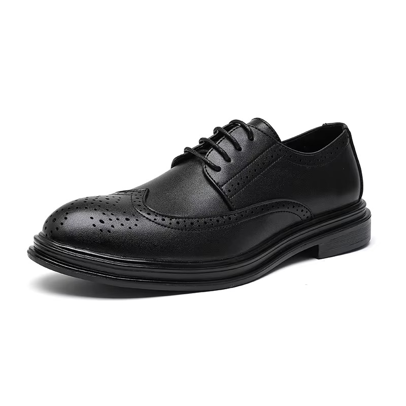 Elegant Men's Wingtip Business Shoes