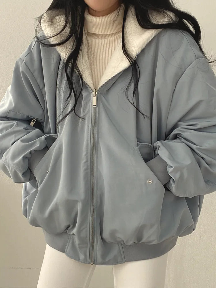 Women's Winter Jacket Long Sleeve Warm