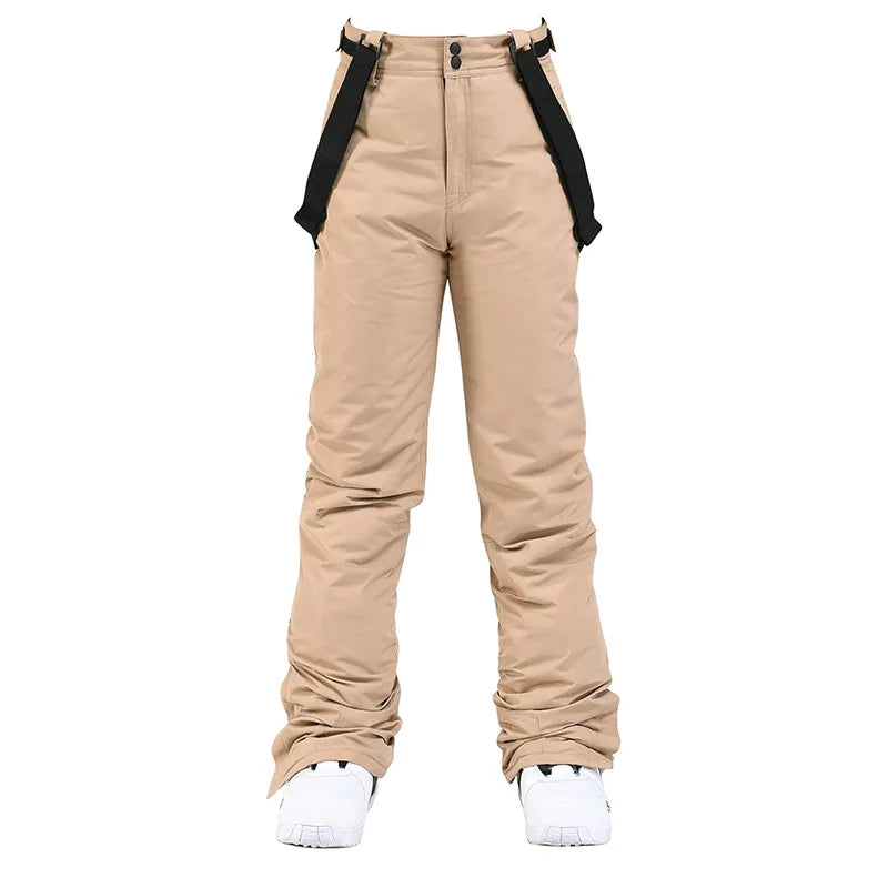Ski pants Unisex Winter suspender design