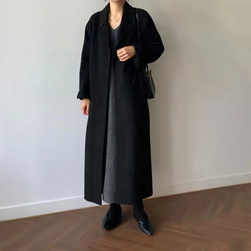 Women's Winter Coat with Defined Waist