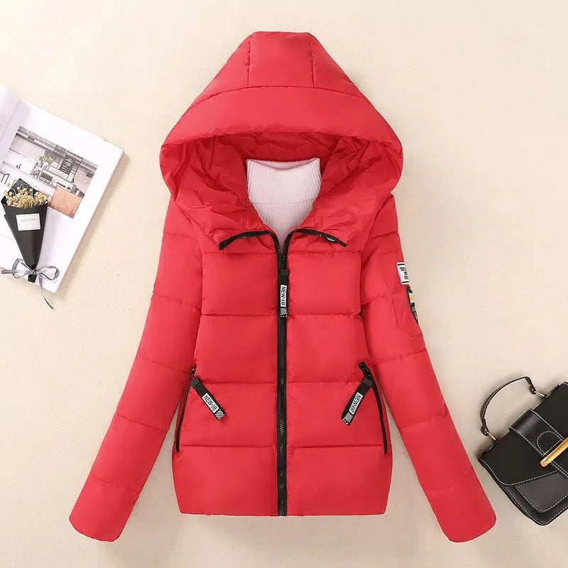Warm Winter Jacket Lined Hood