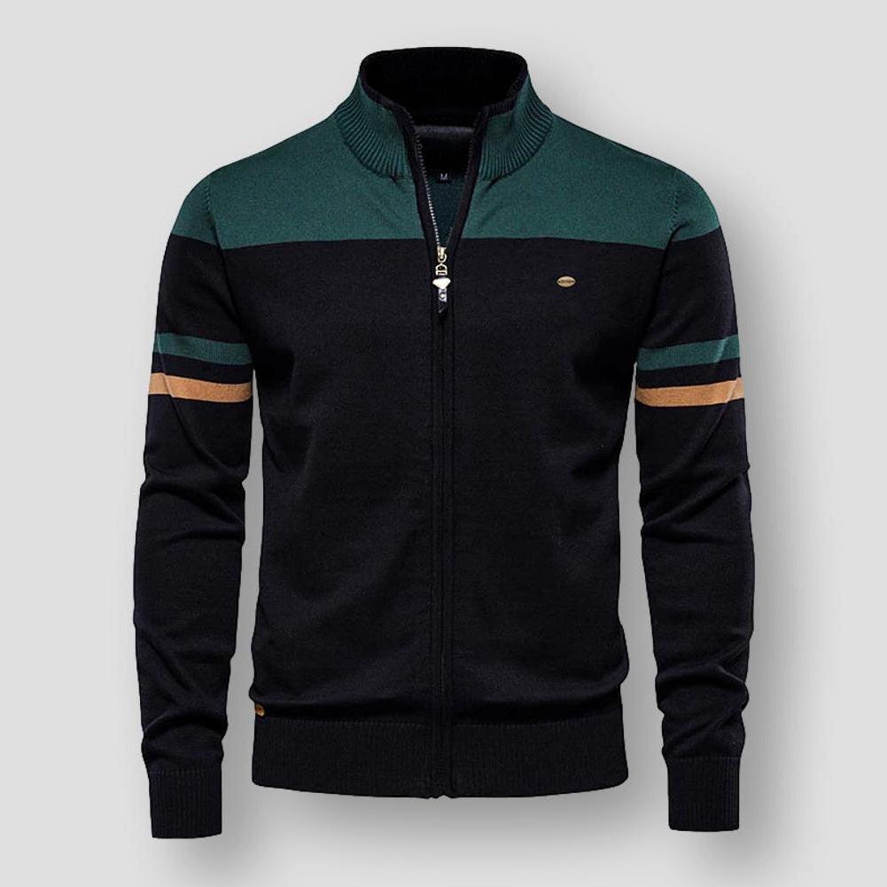 Men's Retro Stripe Style Jacket