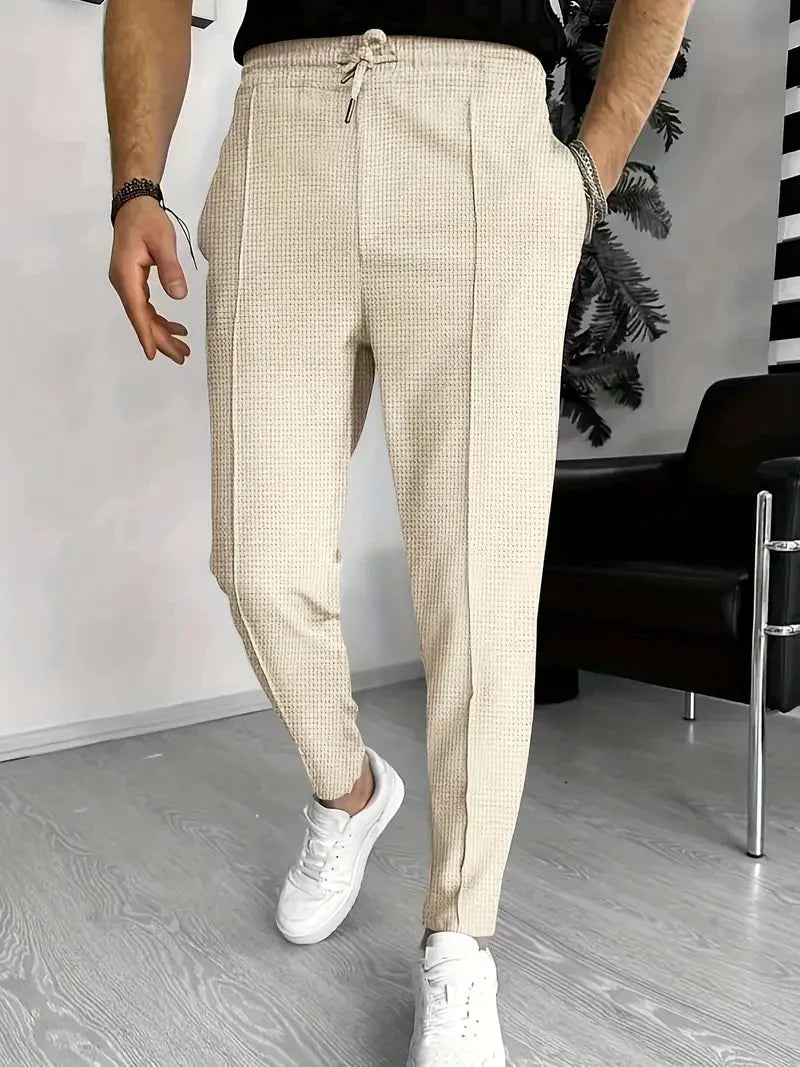 Men's Slim Fit Elastic Joggers