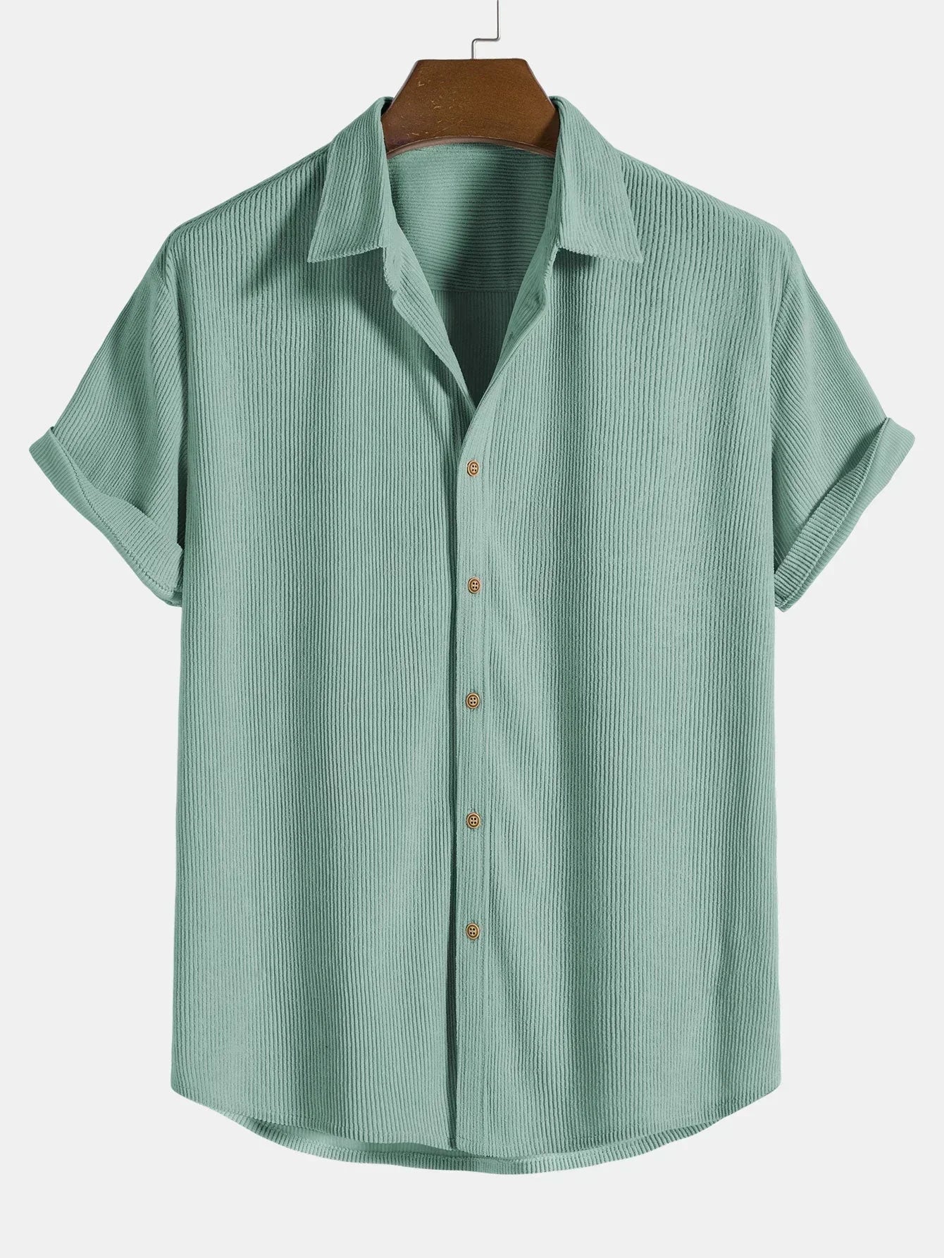 Men's Loose Fit Short Sleeve Summer Shirt