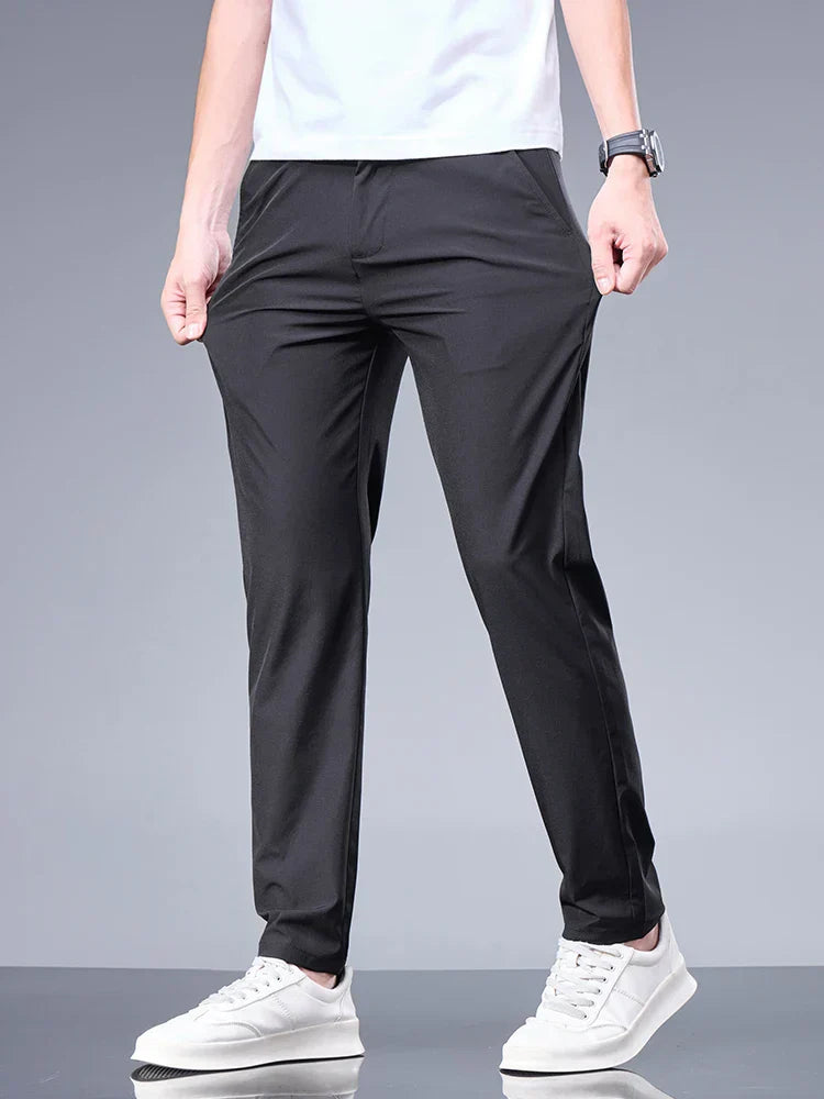 Men's Comfortable Slim Fit Stretch Trousers