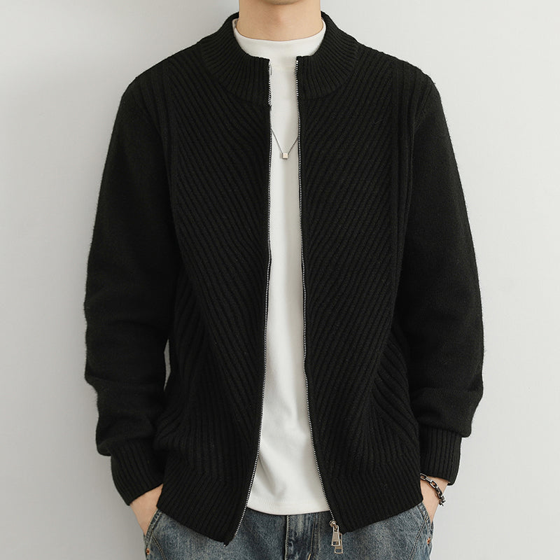 Men's Cardigan Zipper Oversized