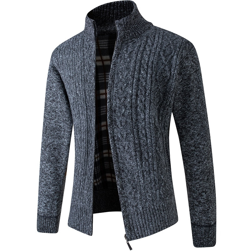 Men's Cardigan Zipper Winter Warm