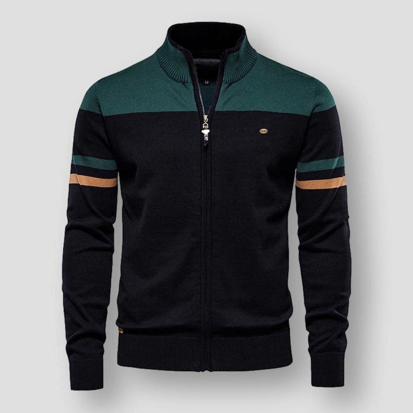 Men's Cardigan Zipper Vintage Style