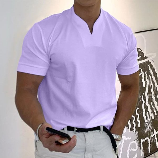 Short-sleeved breathable T-shirt for men