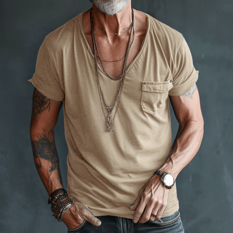 Men's Lightweight V-Neck T-Shirt