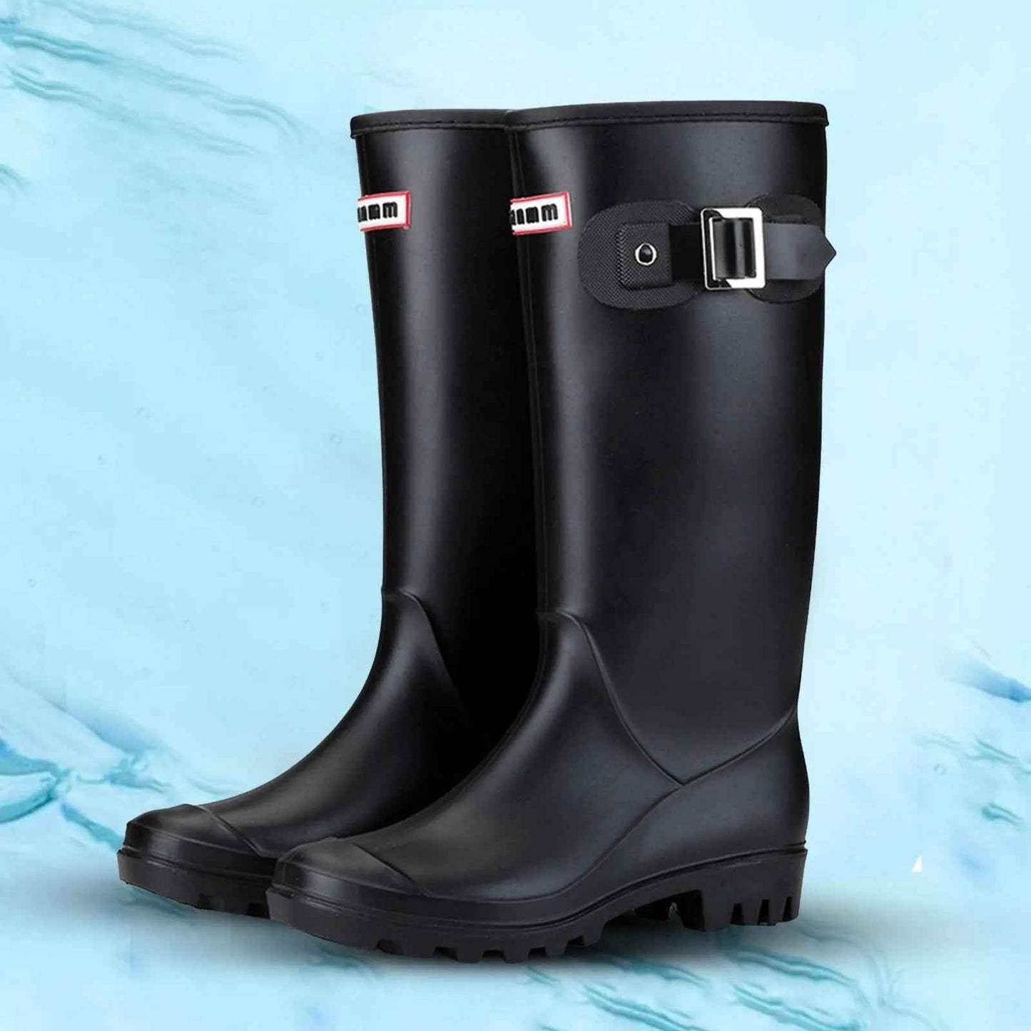 Wasserdichte Regenstiefel Kniehoch Elegant