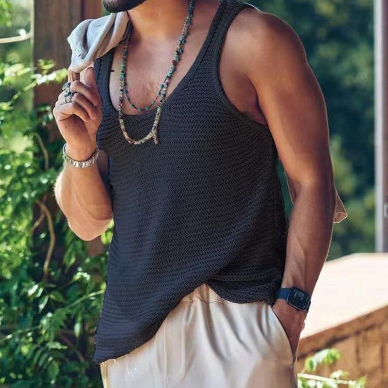 Men's Tank Top Lightweight Comfortable Sleeveless