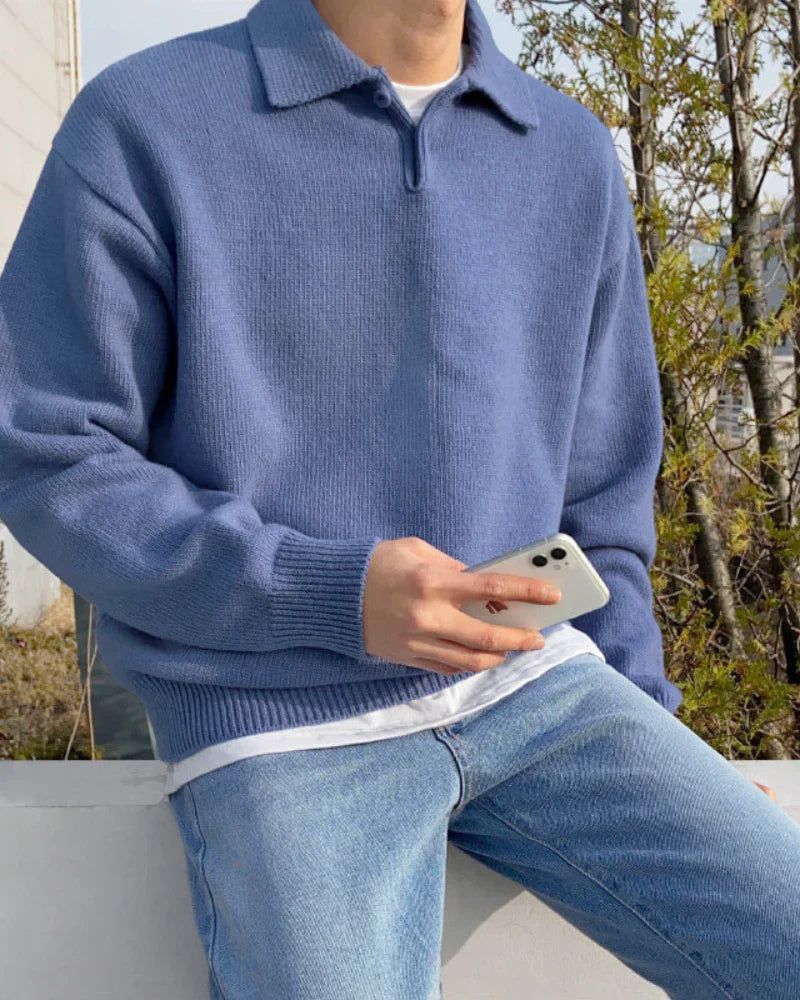 Cozy Men's Wool Sweater