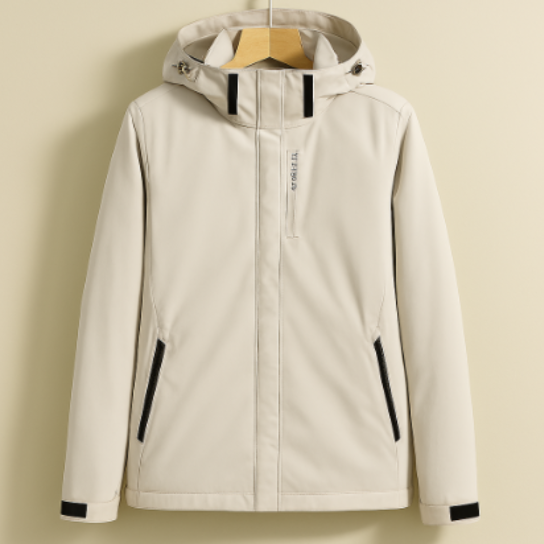 Women's Outdoor Jacket Warm Hooded Zipper
