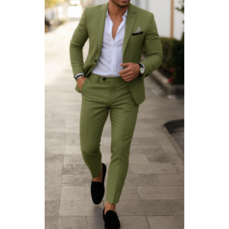 Men's Lightweight Two-Piece Summer Suit