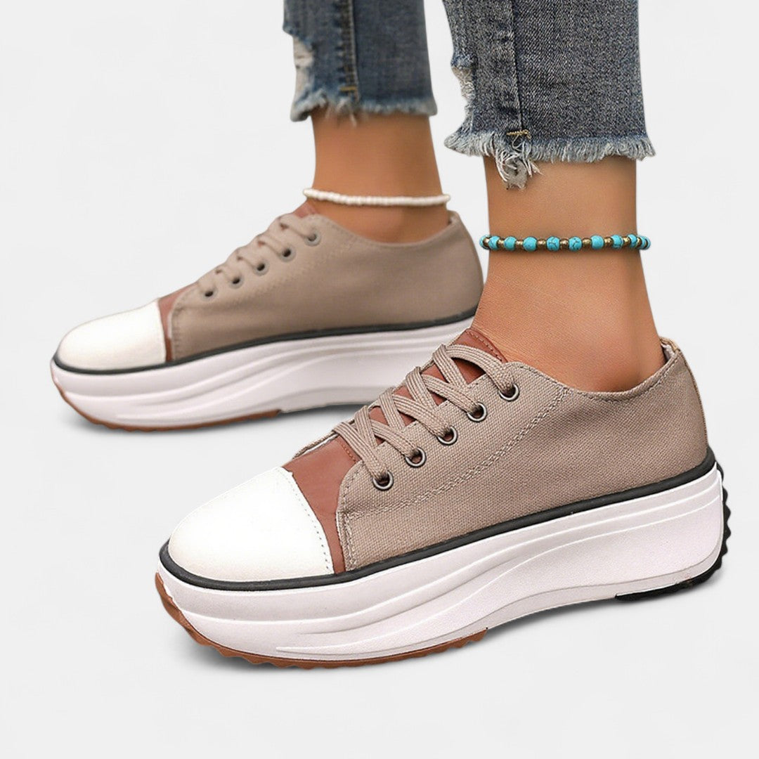 Women's Sneakers Round Toe Modern Style