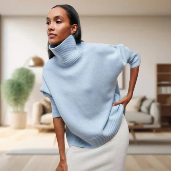 Elegant Women's Turtleneck Sweater