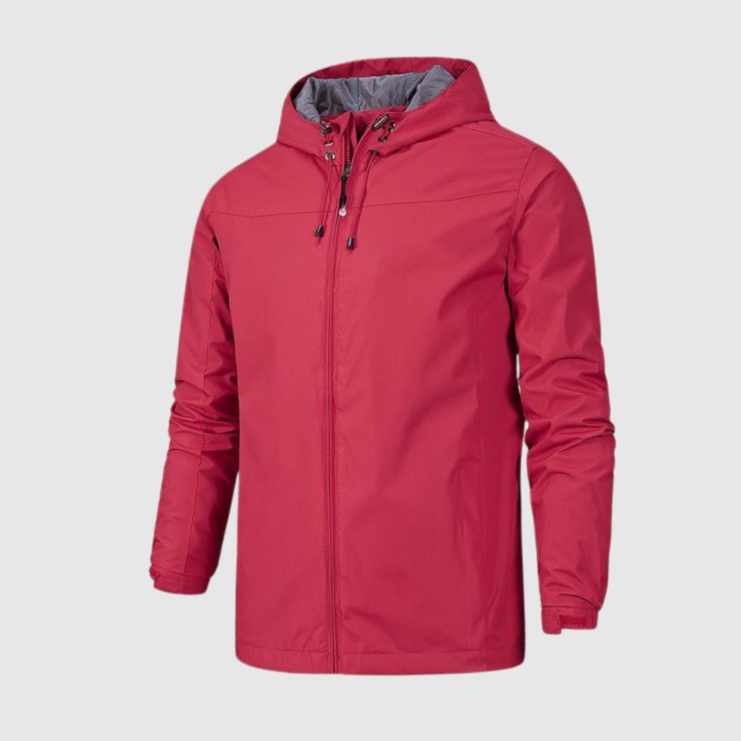 Stylish Men's Waterproof Sporty Rain Jacket