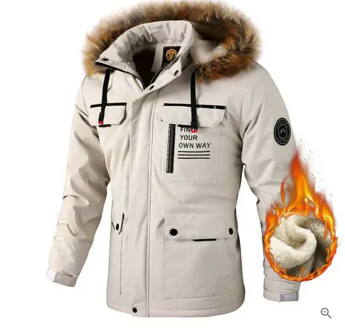 Wasserdichte Winterjacke Herren Premium Qualität