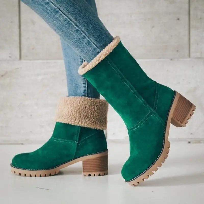 Winterstiefel Damen Rutschfest Wasserdicht
