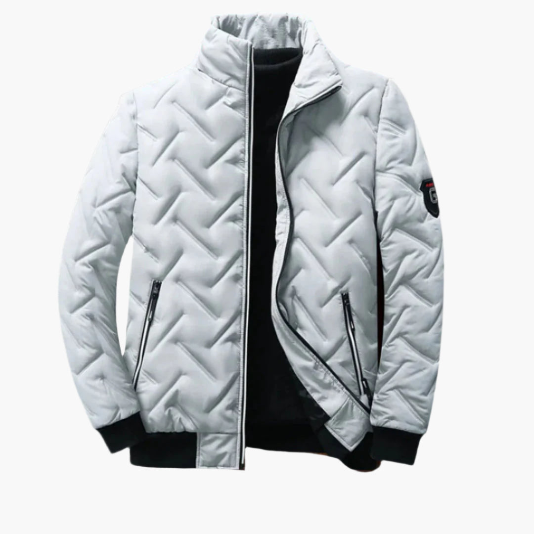 Stylish Quilted Jacket Casual Modern