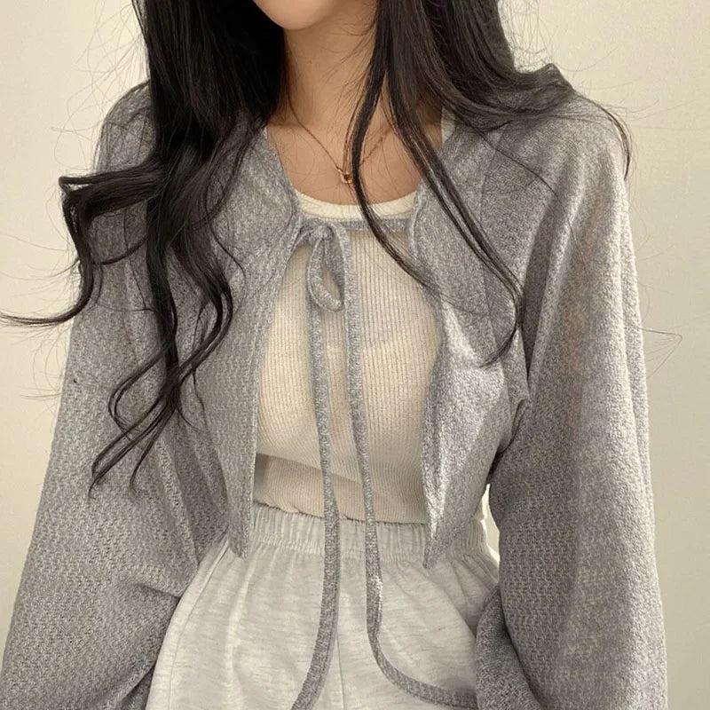 Damenschal Cardigan Weich