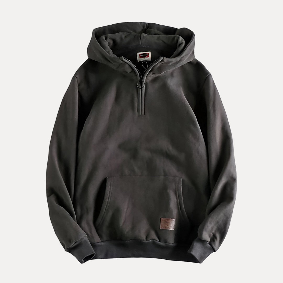 Men's Comfortable Modern Zip-Up Hoodie