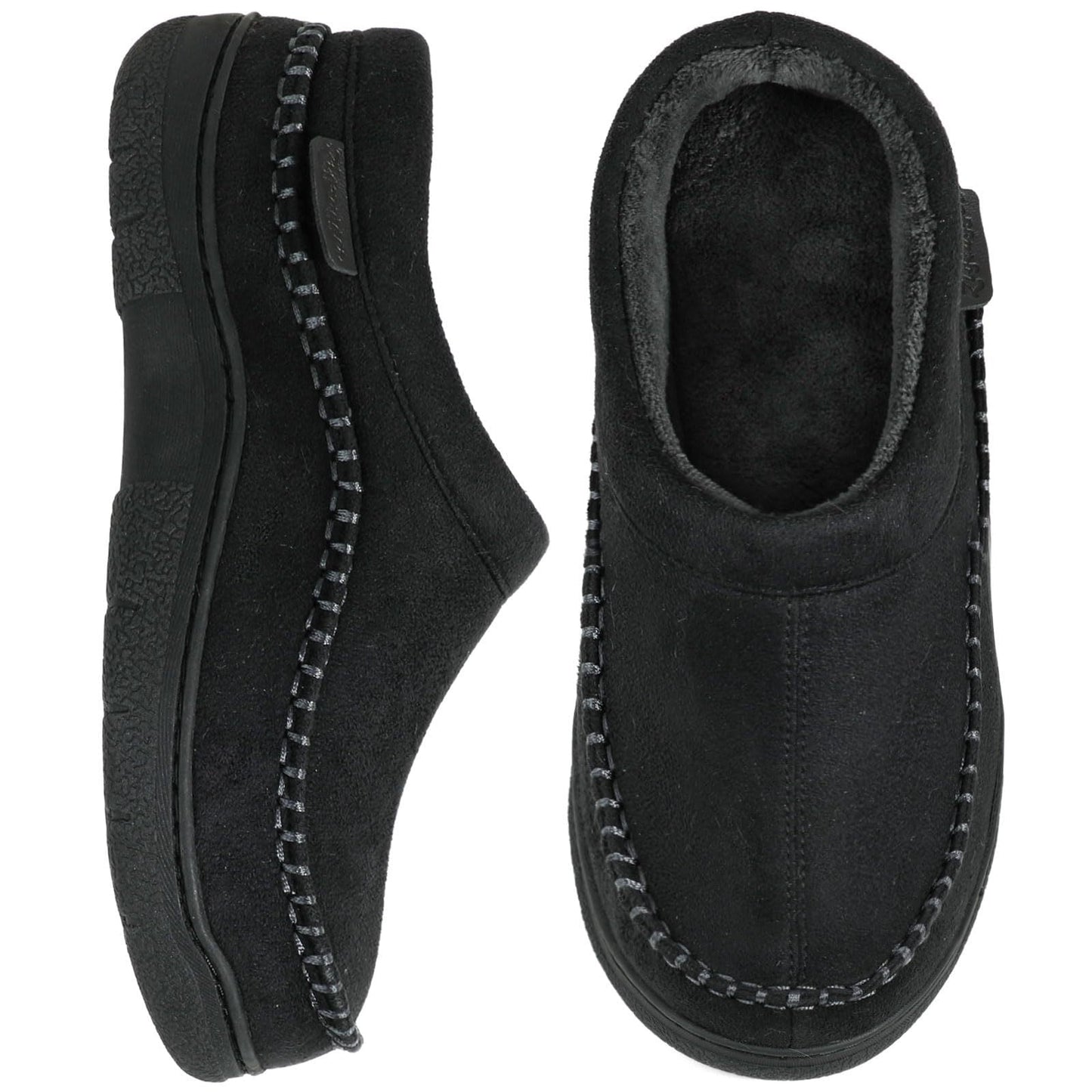 Warm Men's Slippers Fur Lined