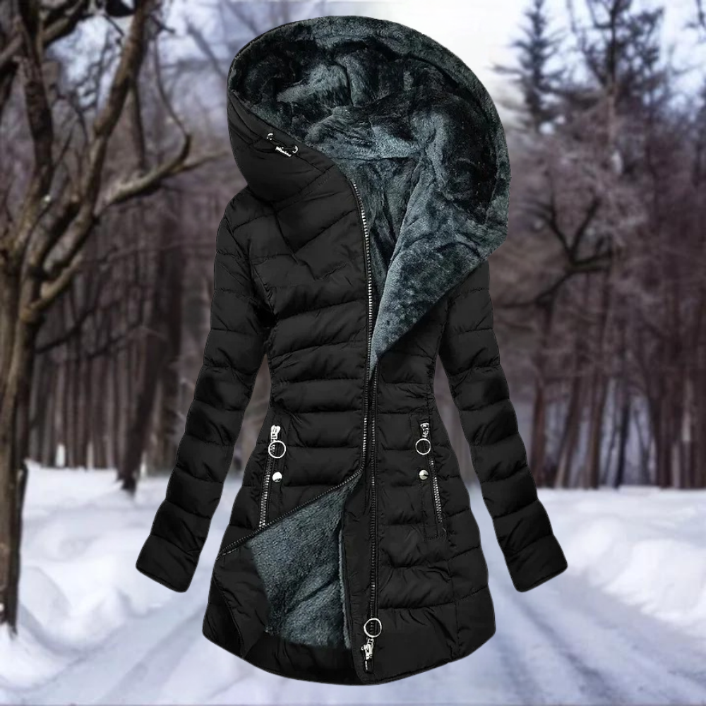 Women's Plush Coat Warm Winter Jacket