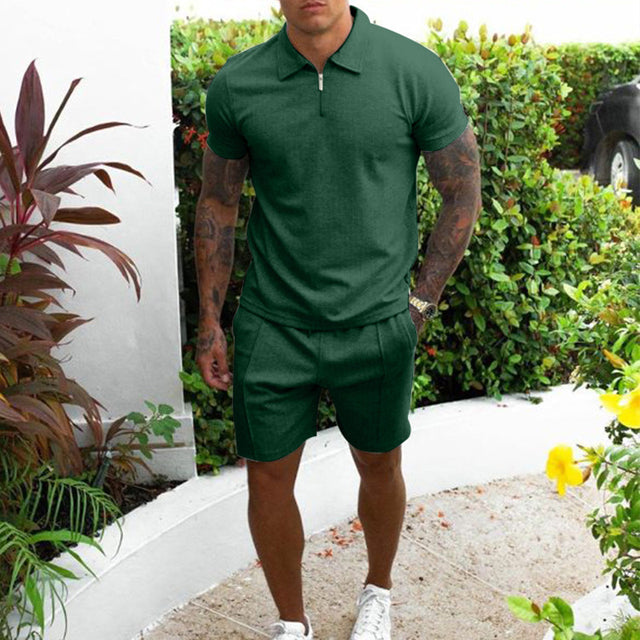Summer Set Men: T-Shirt and Shorts Comfort