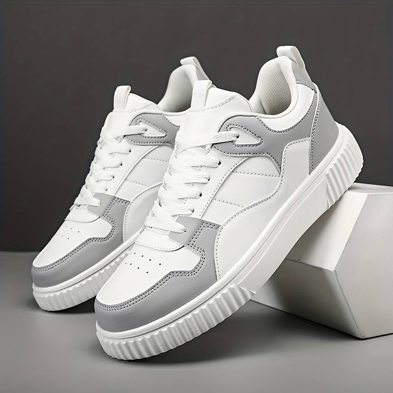 Stylish Men's Two-Tone Sneakers