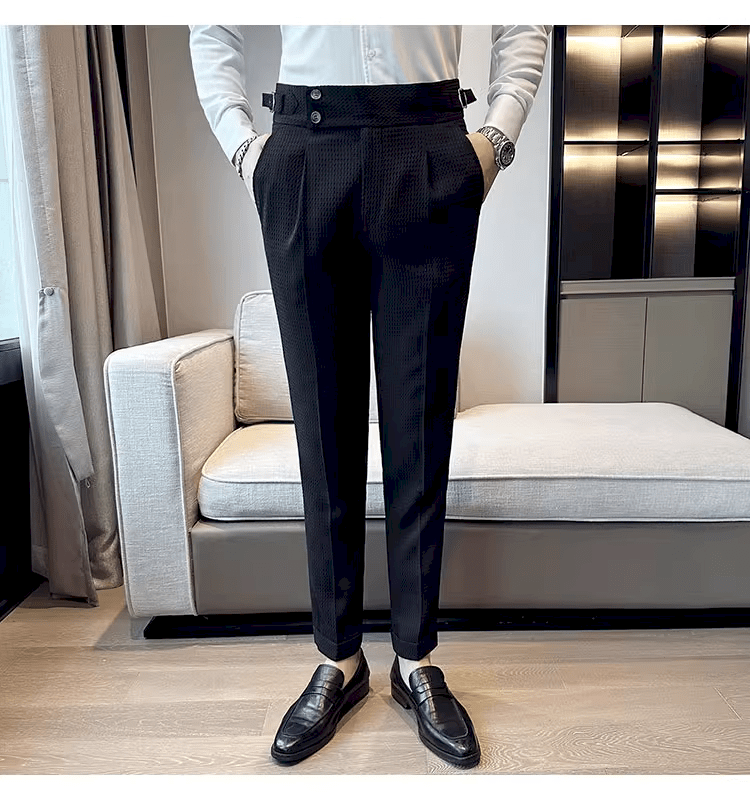 Men's Suit Trousers Slim Fit