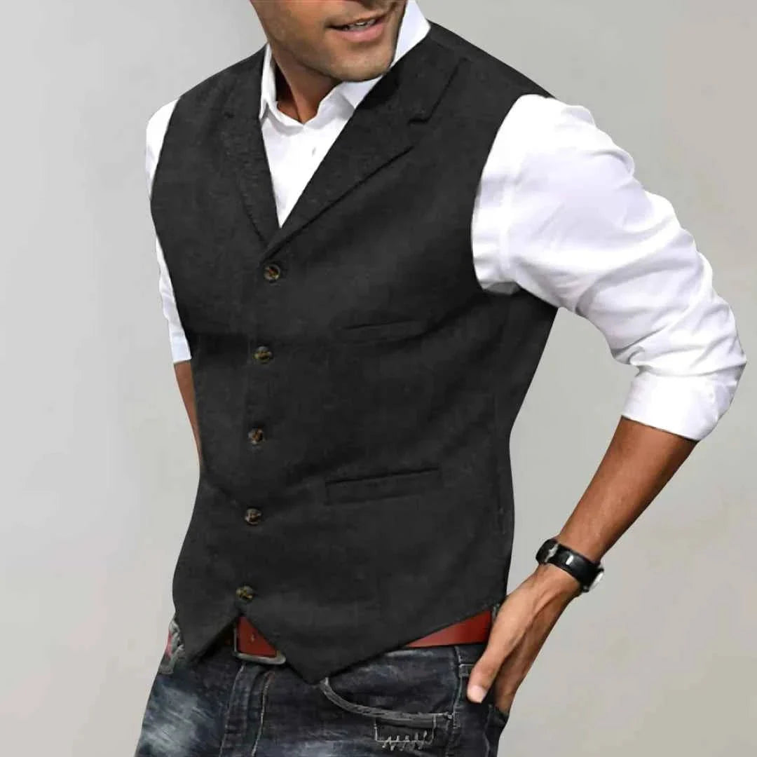 Men's Suit Vest Elegant Slim
