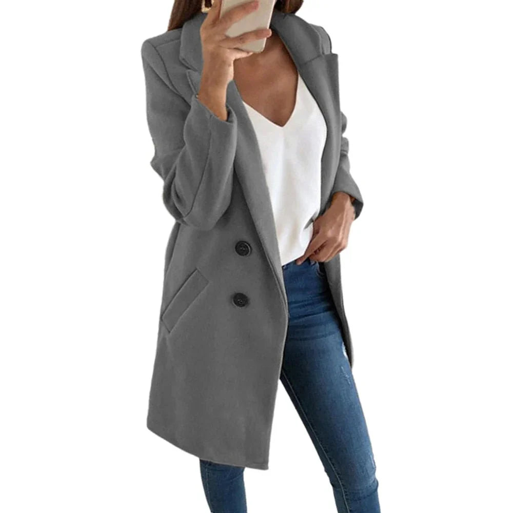 Elegant Women's Long Winter Coat
