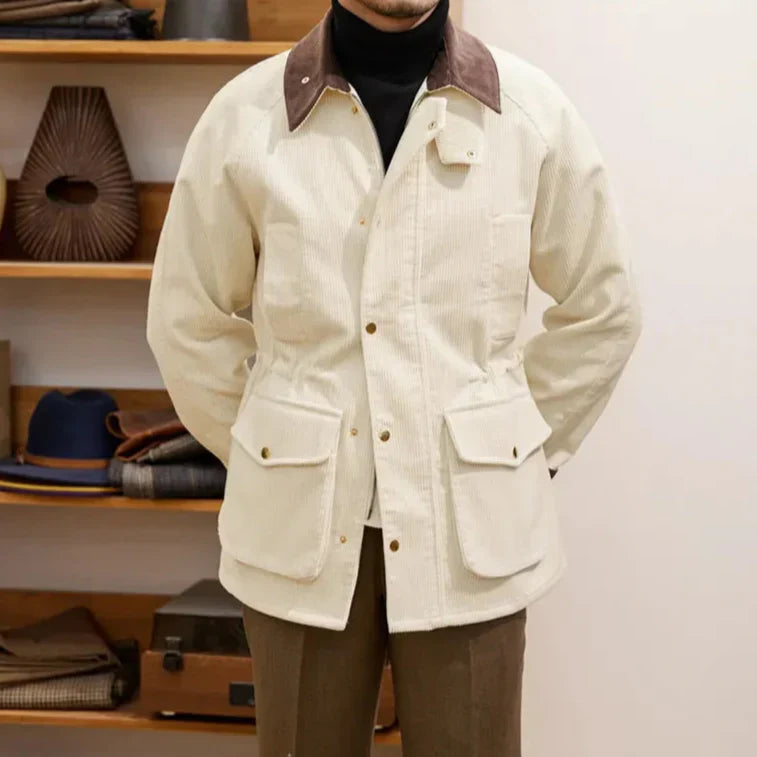 Men's Corduroy Jacket Autumn Chic Luxury Quality