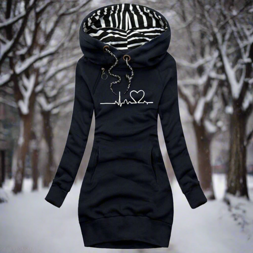 Dress Sweatshirt Long Sleeve Hood Comfortable