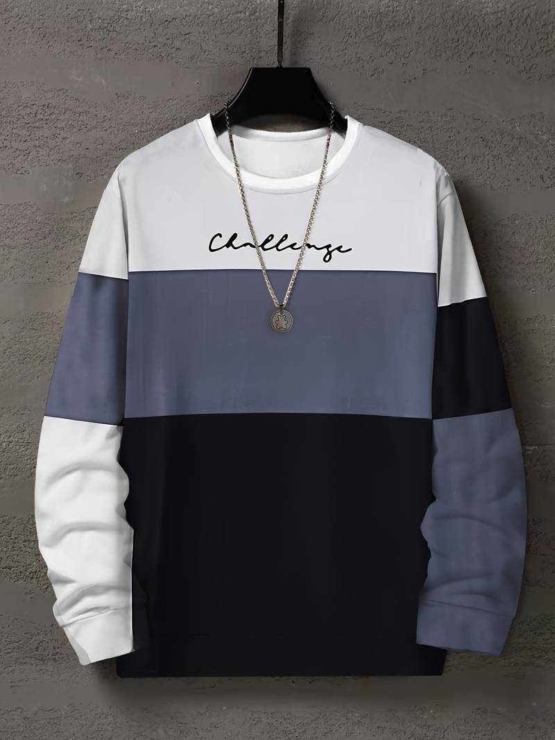 Modern Men's Streetwear Style Sweater