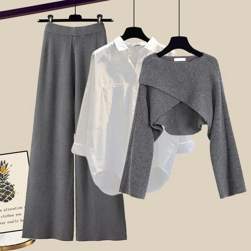 Elegant Three-Piece Outfit for Women