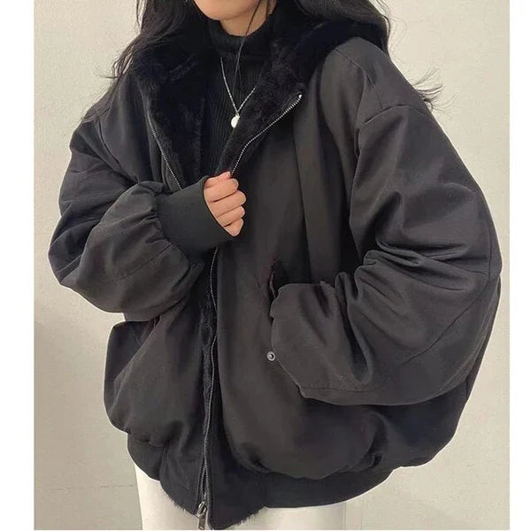 Stylish Reversible Women's Winter Jacket