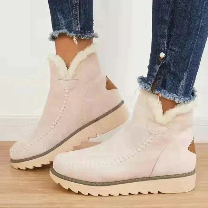 Stylish Women's Winter Boots Warm Lined