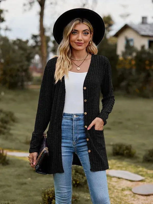 Soft Women's Cardigan Fashion Sweater
