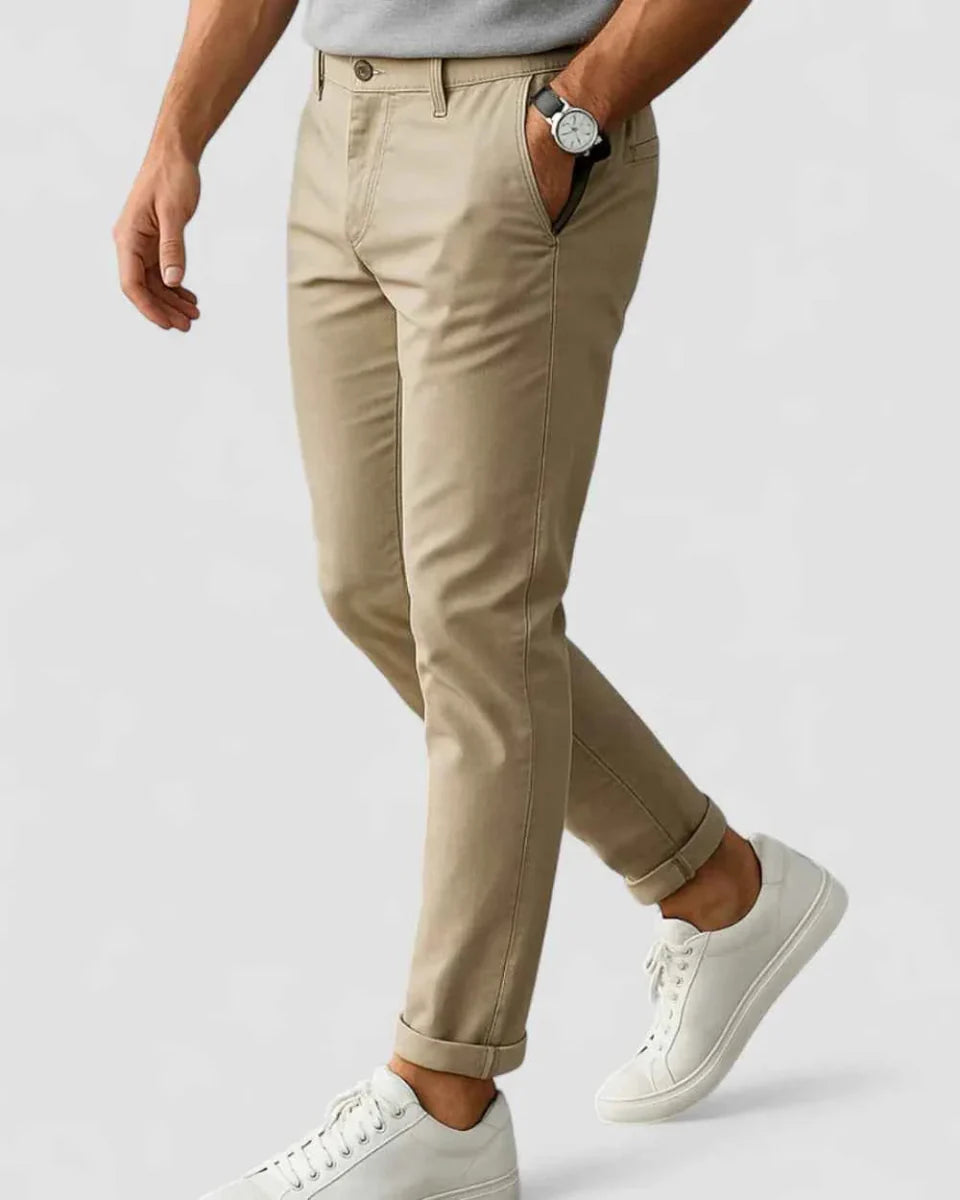 Men's Business Trousers Elegant Slim-fit