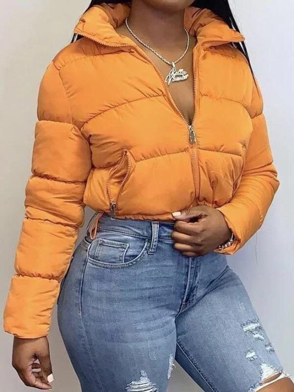 Lightweight women's puffer jacket