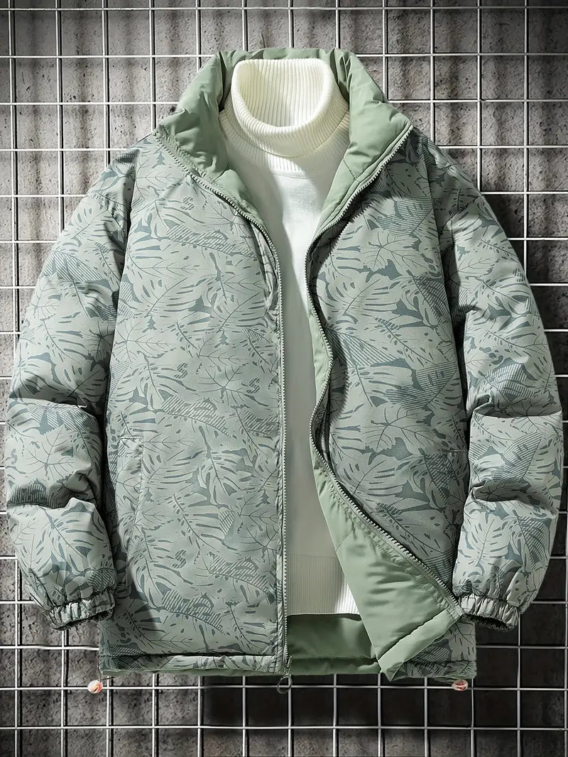 Fashionable Men's Jacket Casual Reversible