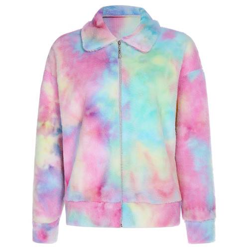 Soft Rabbit Fur Women's Black Jacket