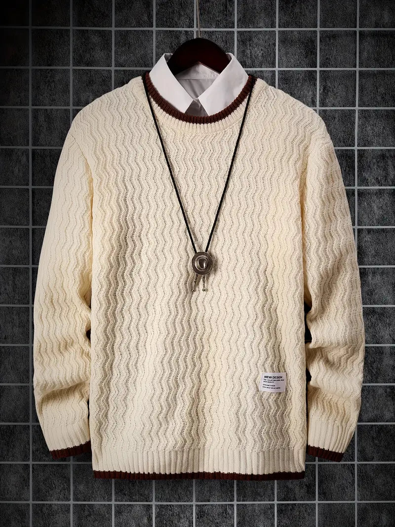 Men's Casual Relaxed Fit Sweater