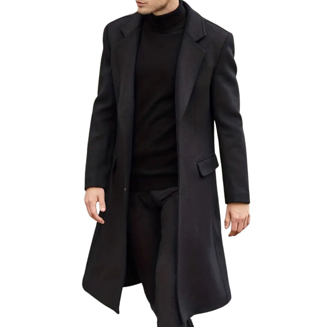 Herren Trenchcoat Elegent & Wasserfest - IdealeKleiden