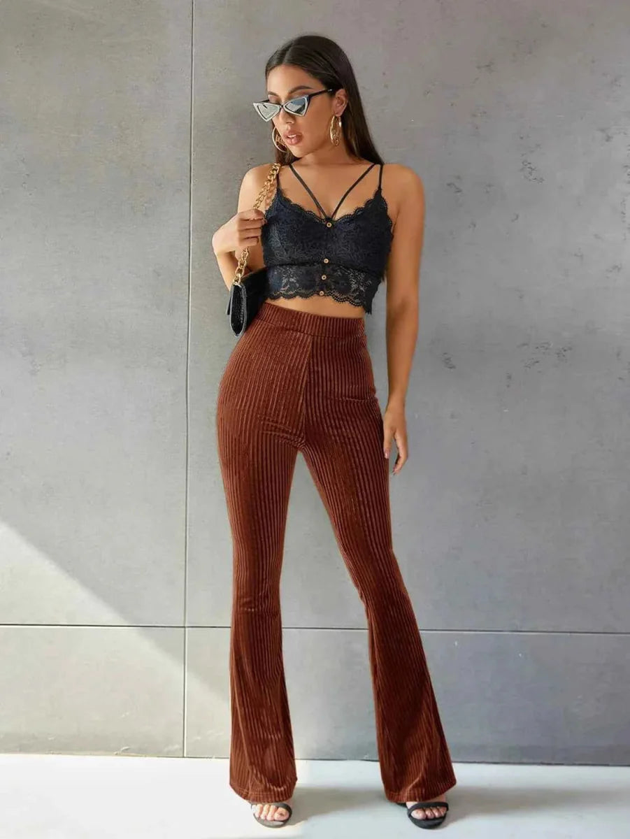 Comfortable Corduroy Trousers Relaxed Fit