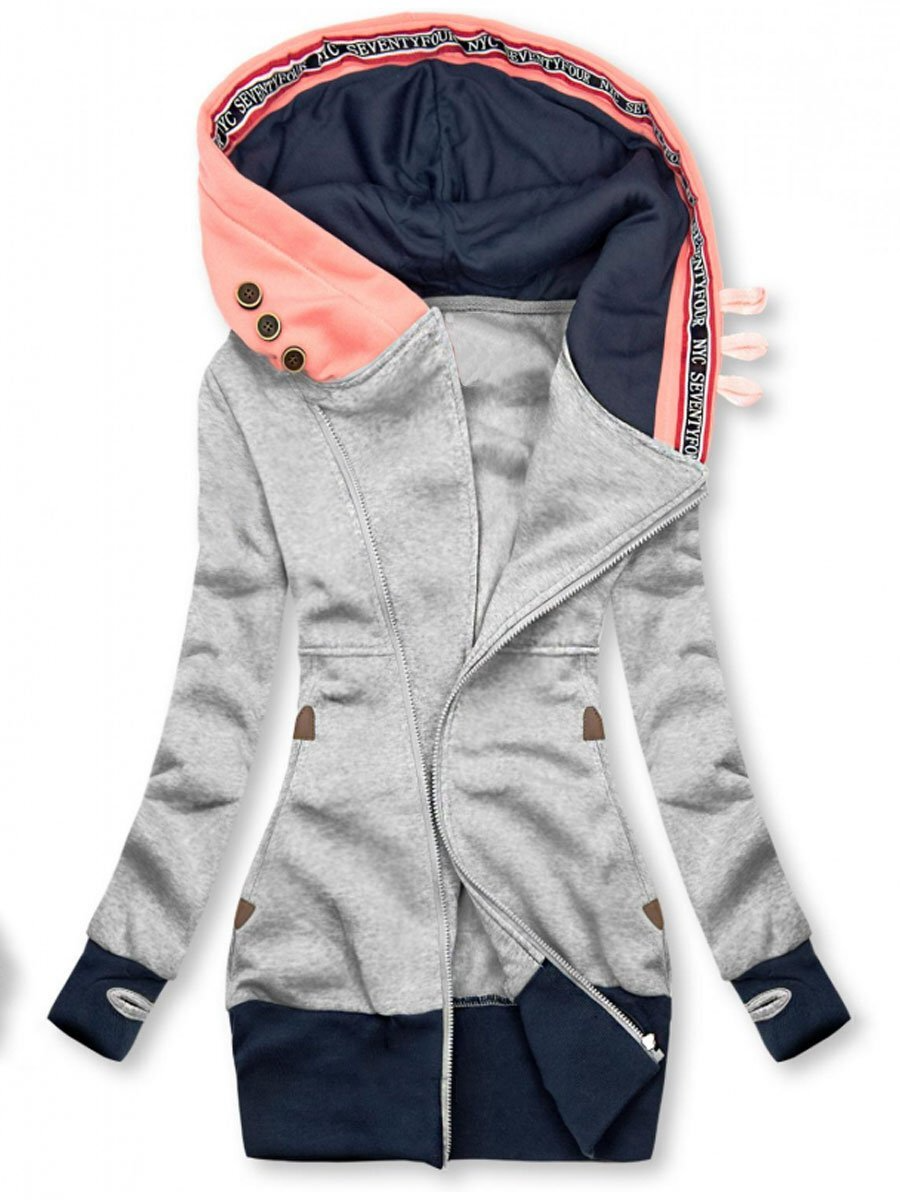 Oversized Long-Sleeved Warm Sweatshirt