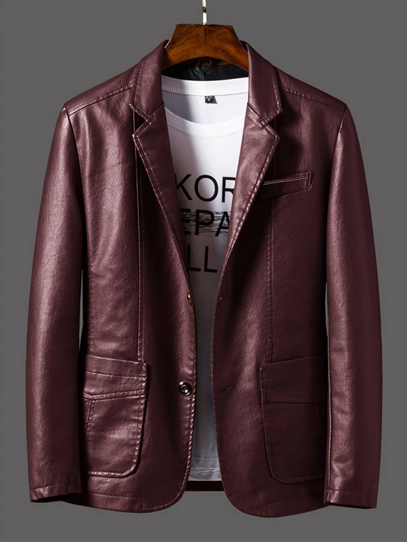 Men's Jacket Buttons Elegant Cut
